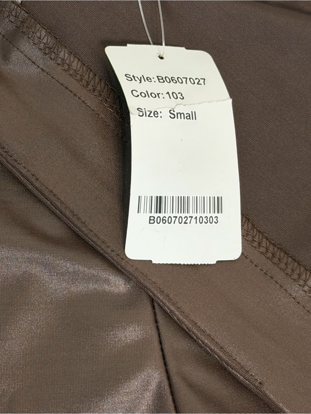 Suzanne Betro SBetro Faux Leather Straight Leg Split Hem Pants S NWT - Picture 9 of 11